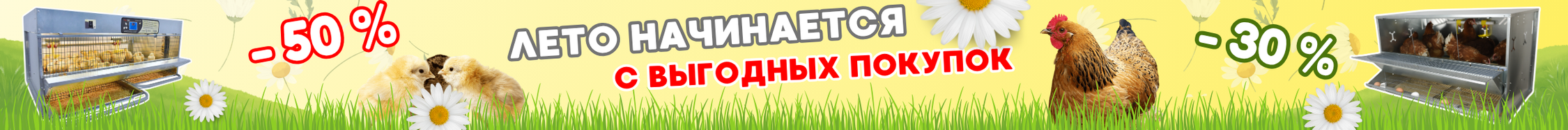 Лето начинается с выгодных покупок