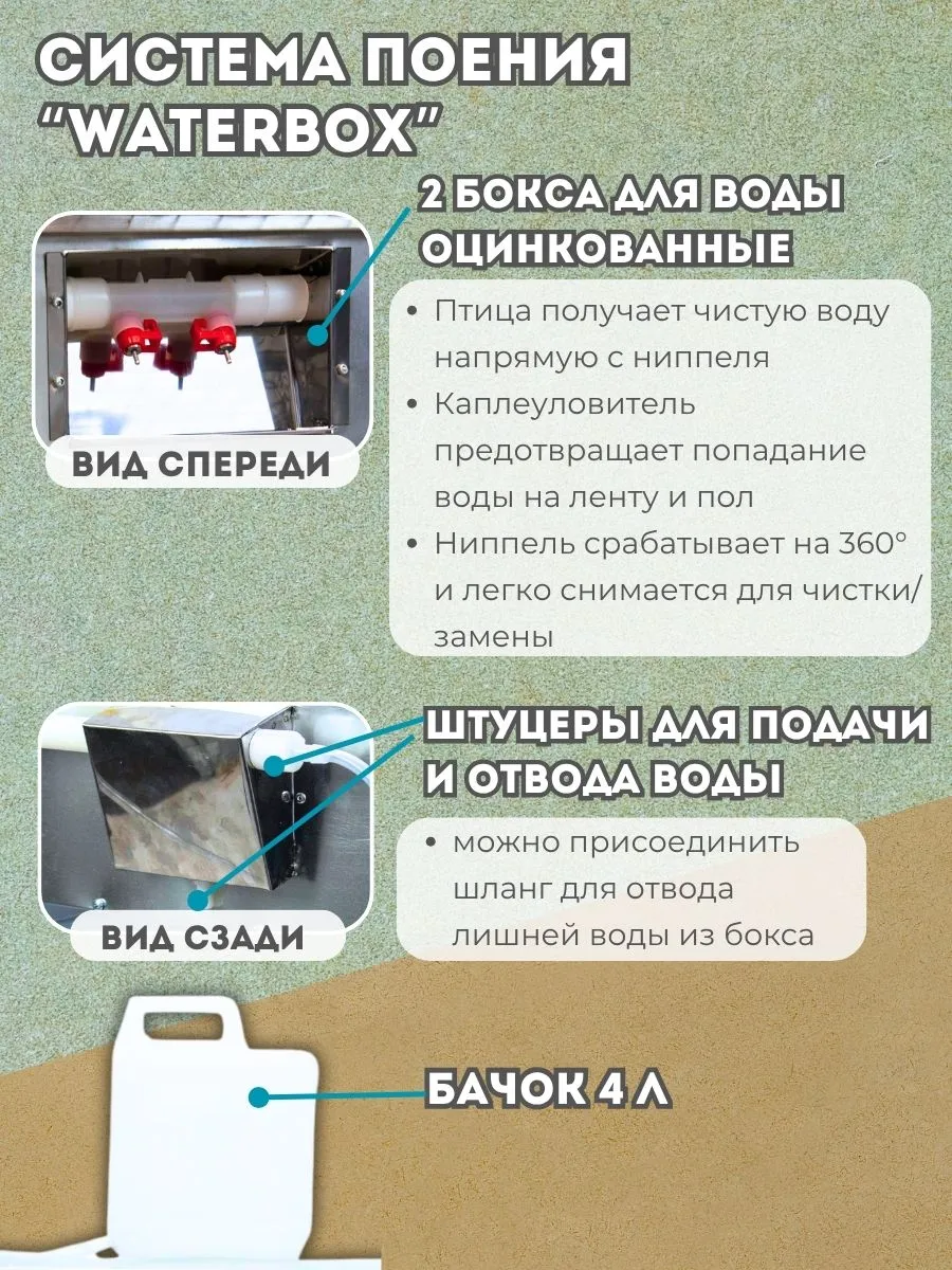 Клетка для перепелов "Практик-металл" на 220 голов "МультиПро". Фото 2