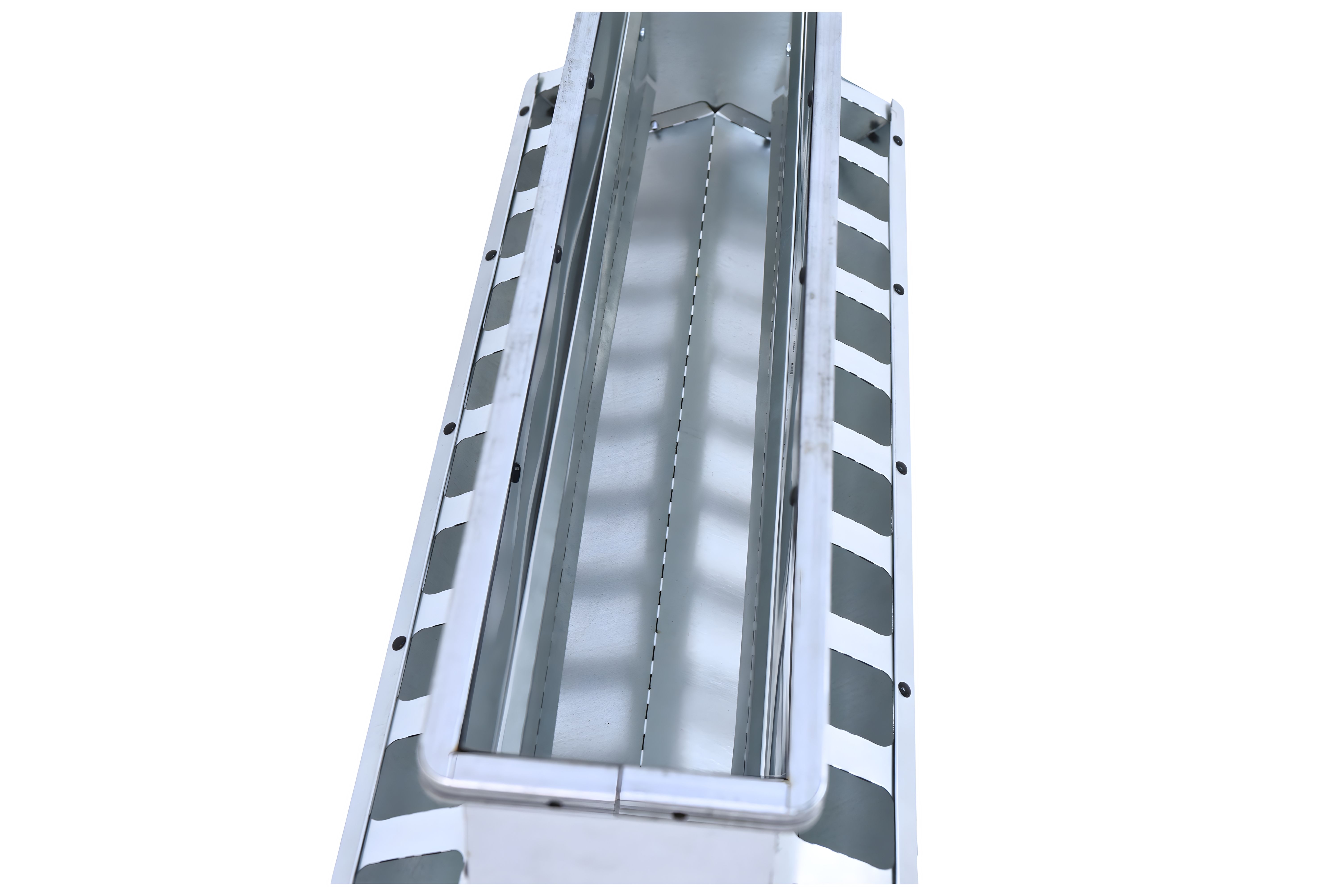 Кормушка бункерная двухсторонняя "Нетпотерь 25-2"  фронт кормления на 20 голов. Фото 8