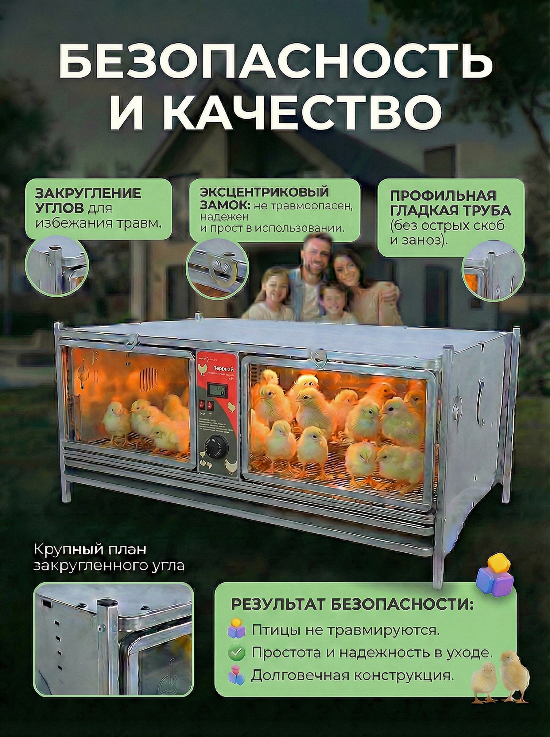 Рамный автоматический брудер 0714 Премиум. Фото 22