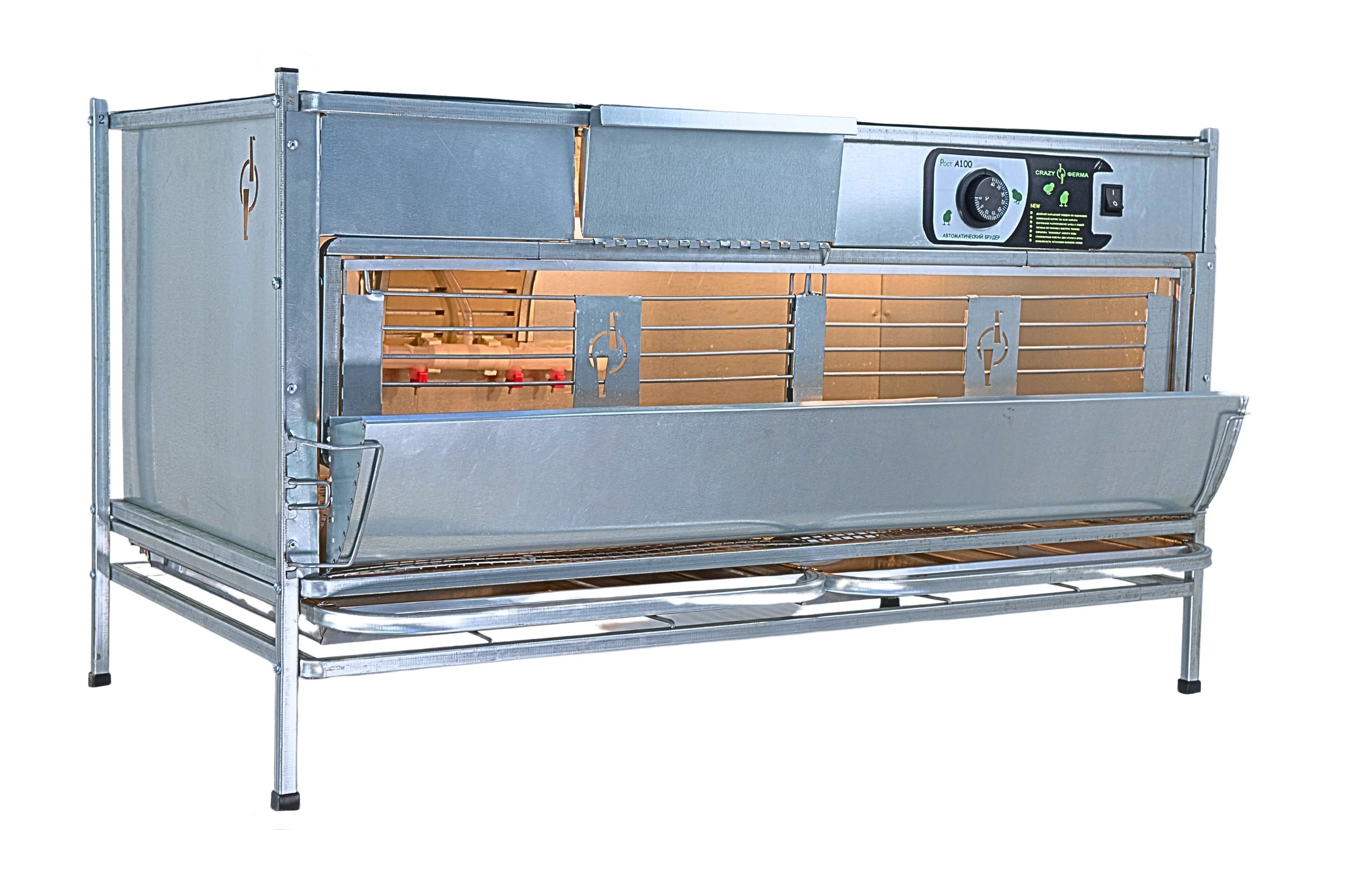 Брудер для цыплят автоматический "Рост А100.4". Фото 7