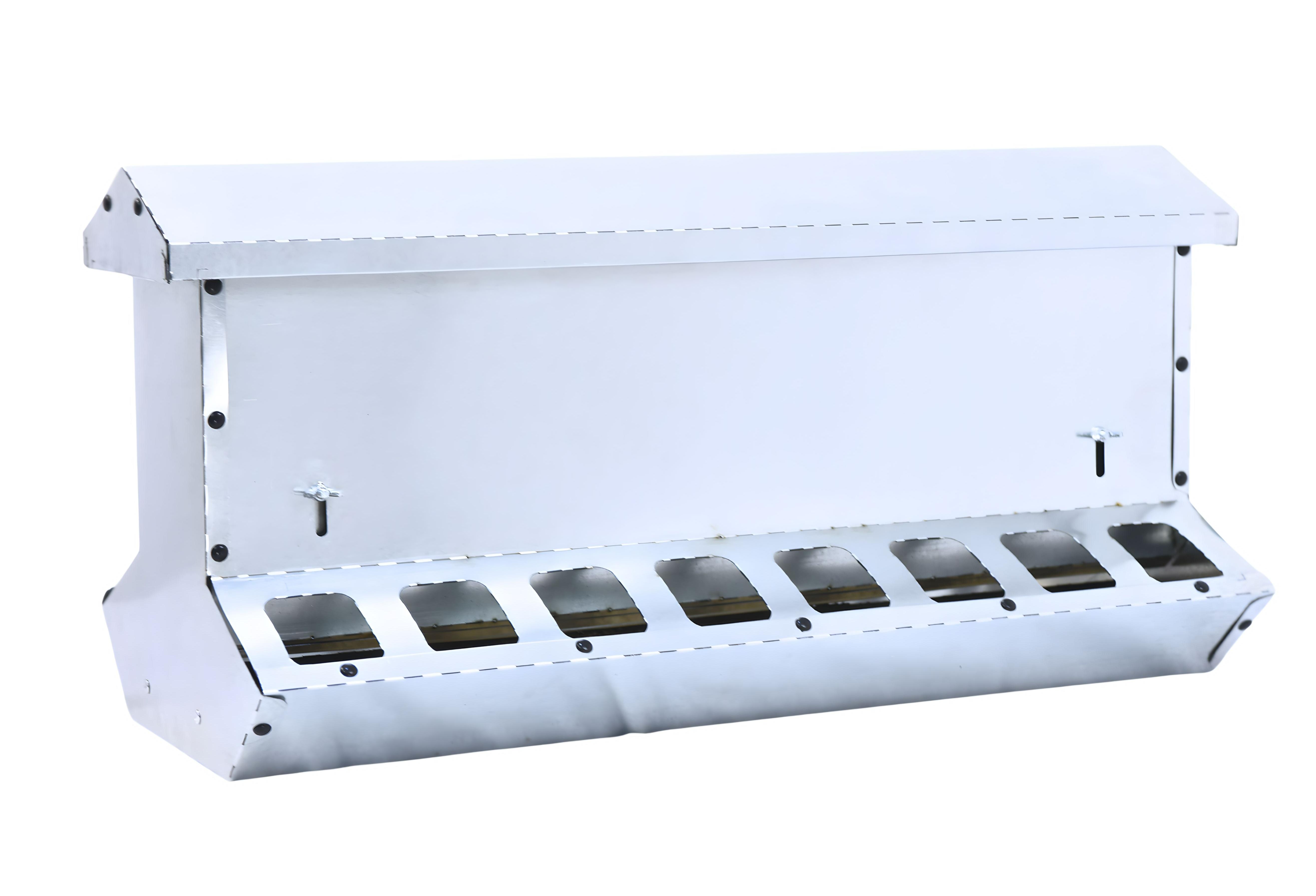 Кормушка бункерная двухсторонняя "Нетпотерь 20-2" фронт кормления на 16 голов. Фото 2 Кормушка бункерная двухсторонняя "Нетпотерь 20-2" фронт кормления на 16 голов. Фото 2