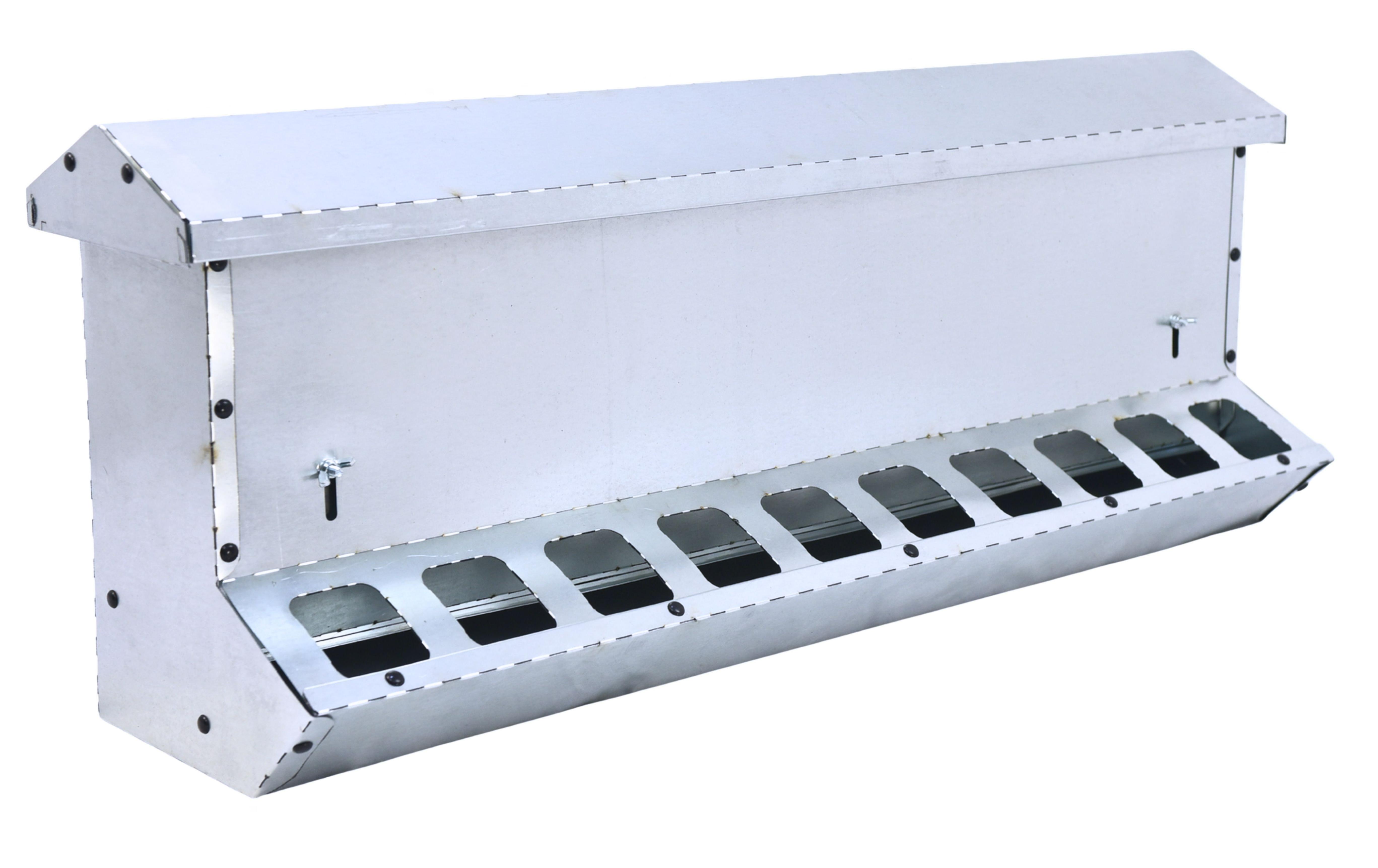 Кормушка бункерная односторонняя "Нетпотерь 25-1" фронт кормления на 10 голов. Фото 1 Кормушка бункерная односторонняя "Нетпотерь 25-1" фронт кормления на 10 голов. Фото 1