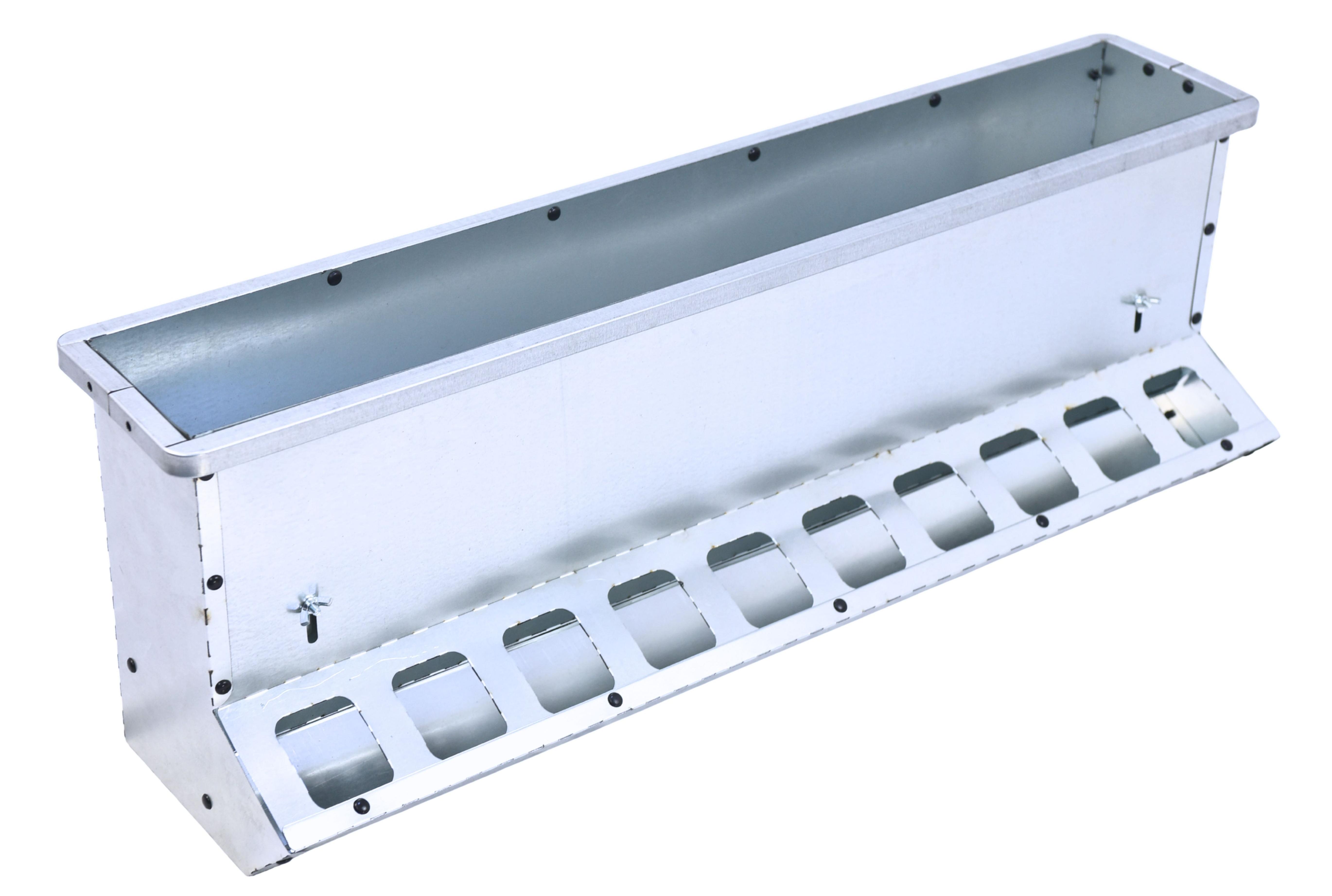 Кормушка бункерная односторонняя "Нетпотерь 25-1" фронт кормления на 10 голов. Фото 5 Кормушка бункерная односторонняя "Нетпотерь 25-1" фронт кормления на 10 голов. Фото 5