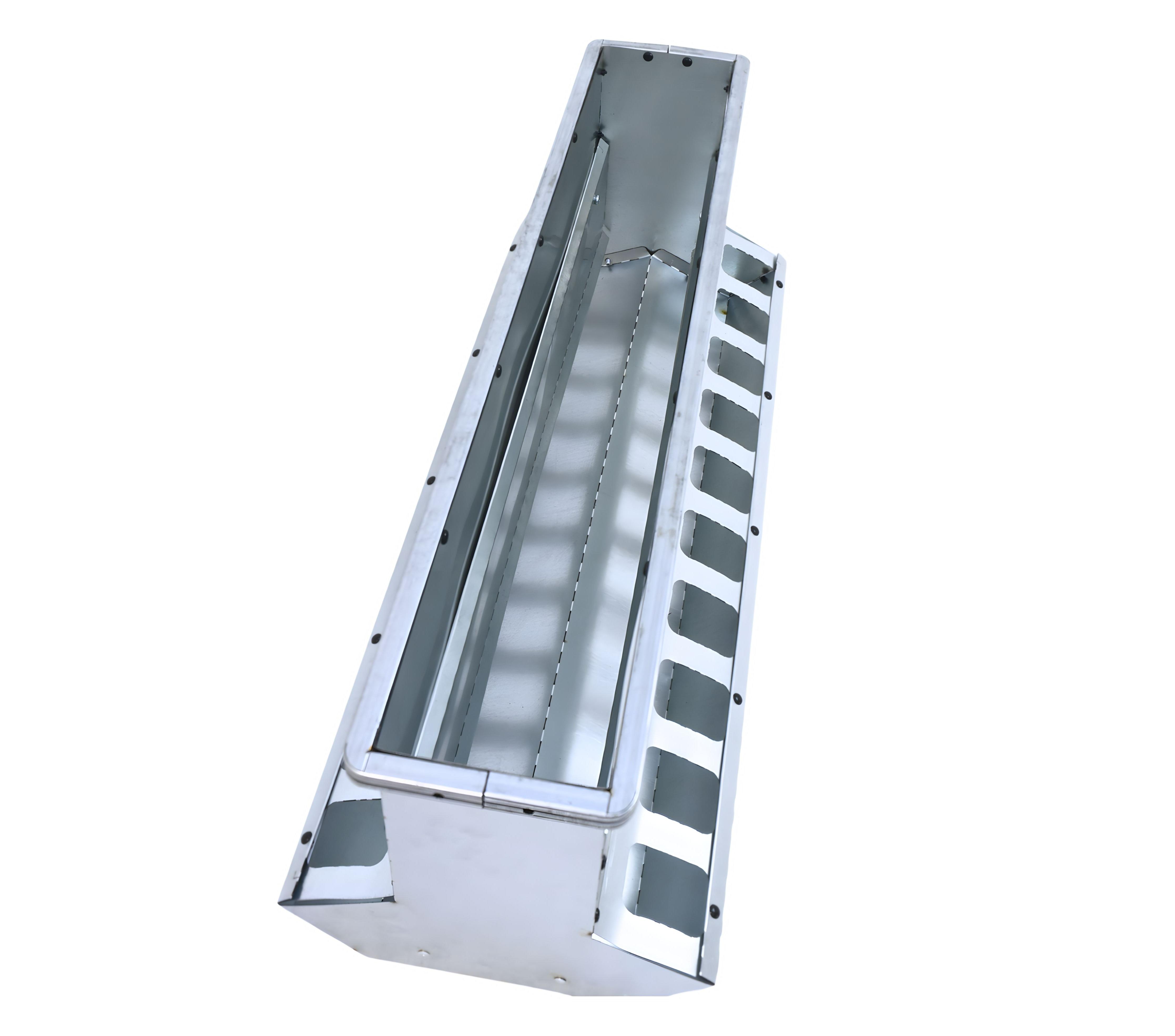 Кормушка бункерная двухсторонняя "Нетпотерь 25-2"  фронт кормления на 20 голов. Фото 7