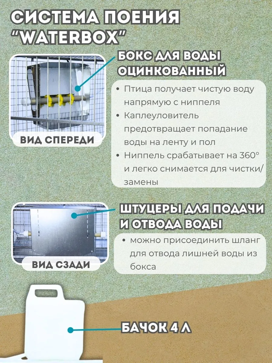 Клетка для бройлеров "Практик-сетка" 1-12 "МультиПро". Фото 2 Клетка для бройлеров "Практик-сетка" 1-12 "МультиПро". Фото 2