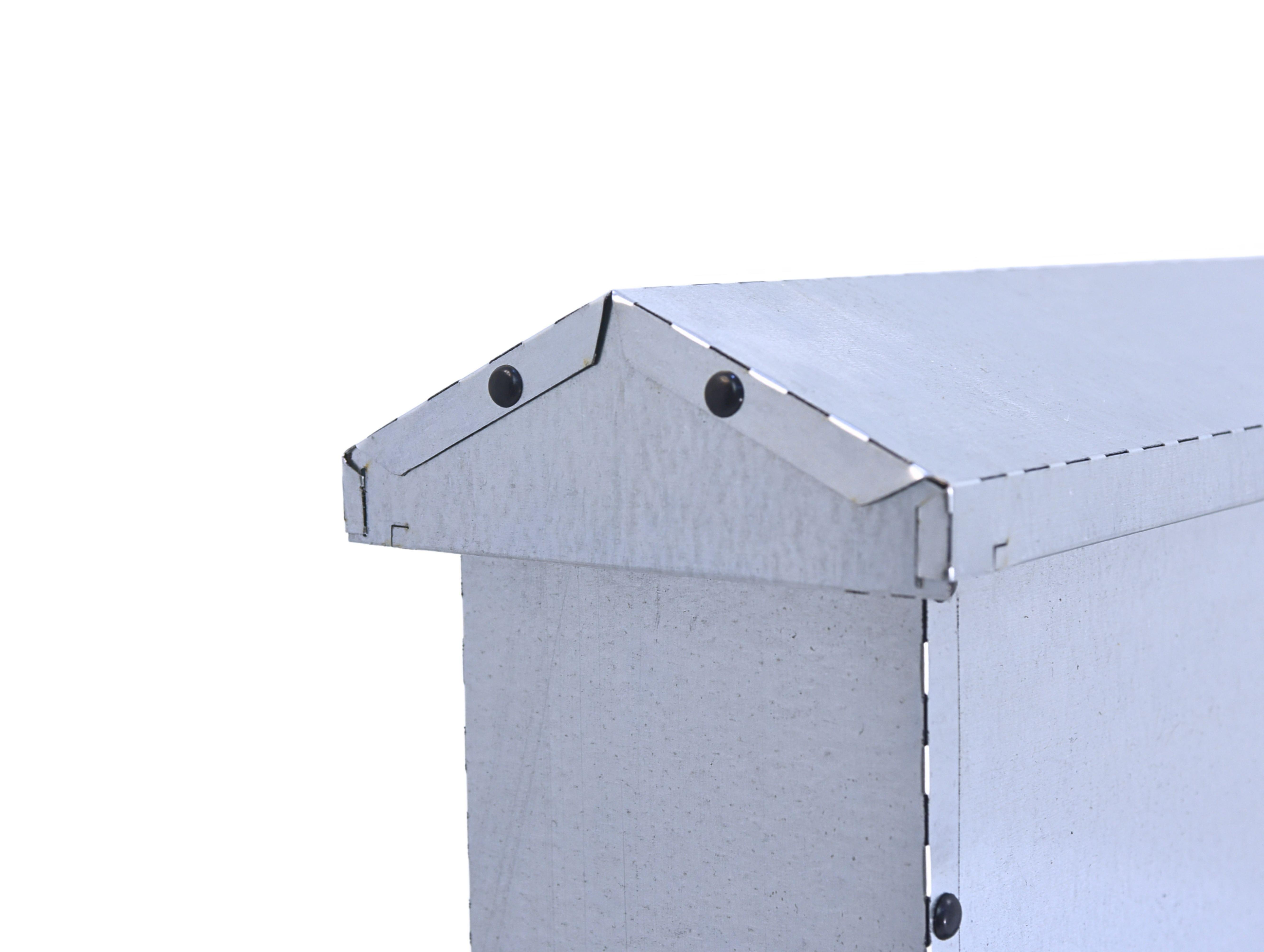 Кормушка бункерная двухсторонняя "Нетпотерь 10-2" фронт кормления на 8 голов. Фото 10