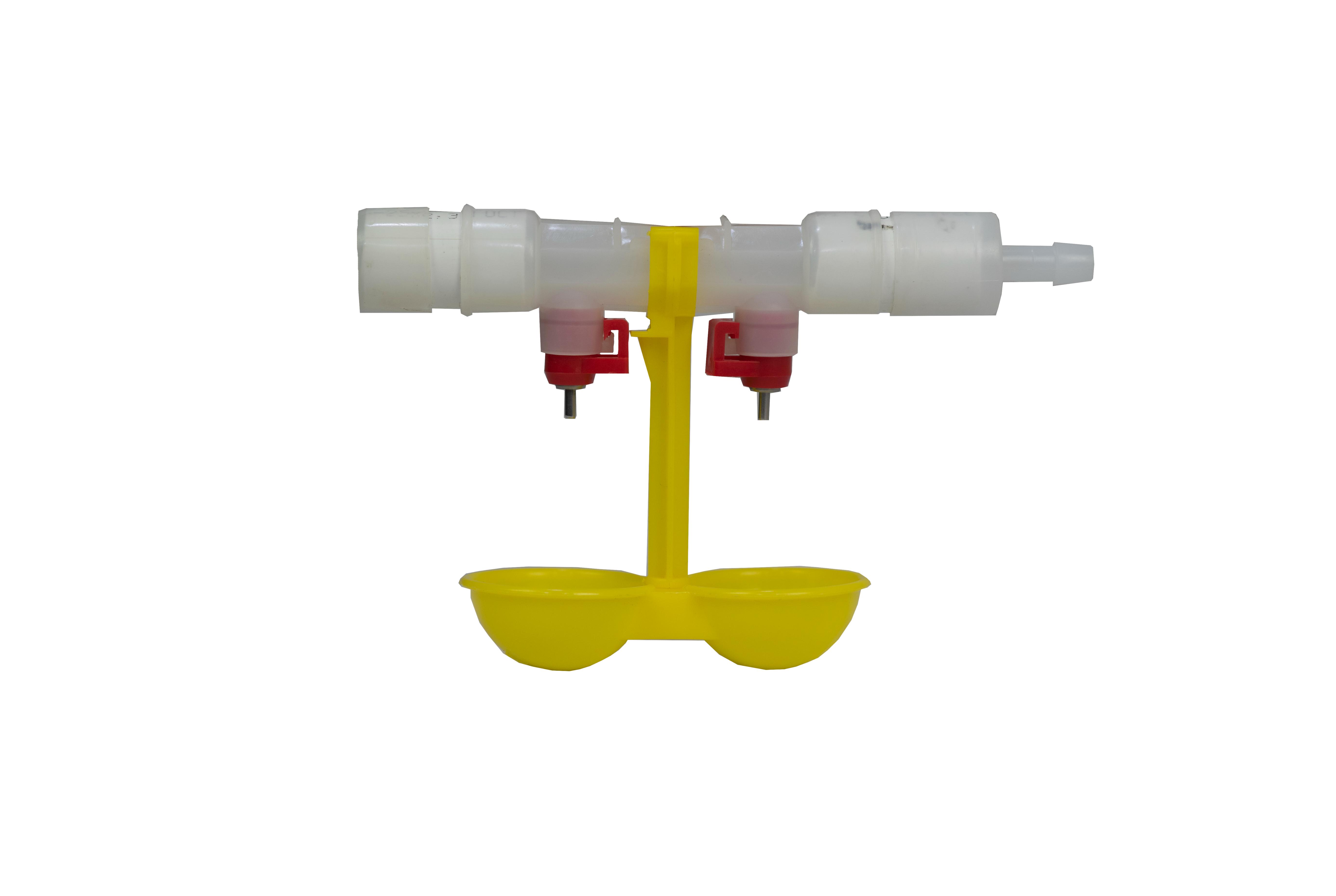 Система ниппельного поения для перепелов и цыплят 20 см