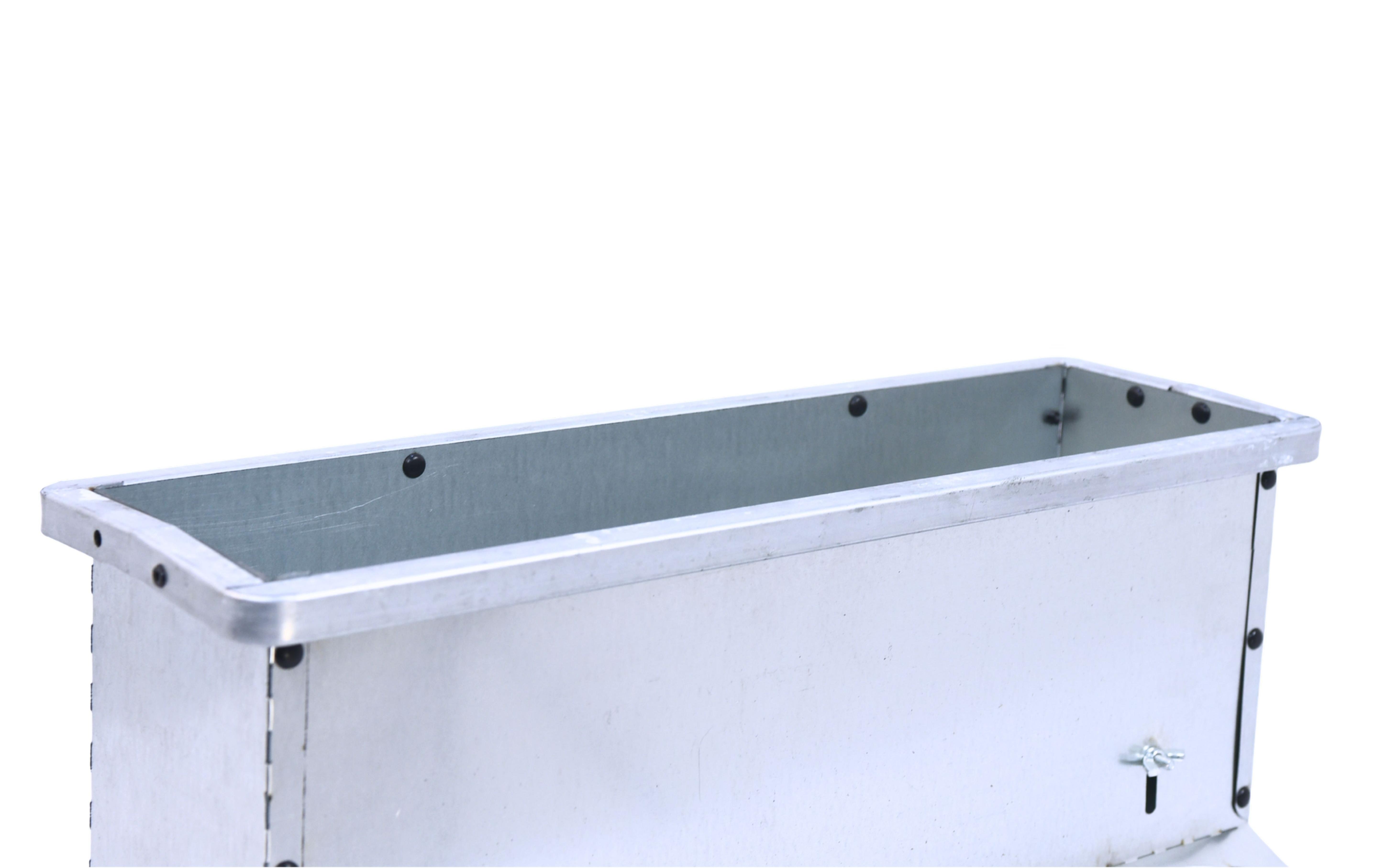 Кормушка бункерная односторонняя "Нетпотерь 25-1" фронт кормления на 10 голов. Фото 12 Кормушка бункерная односторонняя "Нетпотерь 25-1" фронт кормления на 10 голов. Фото 12