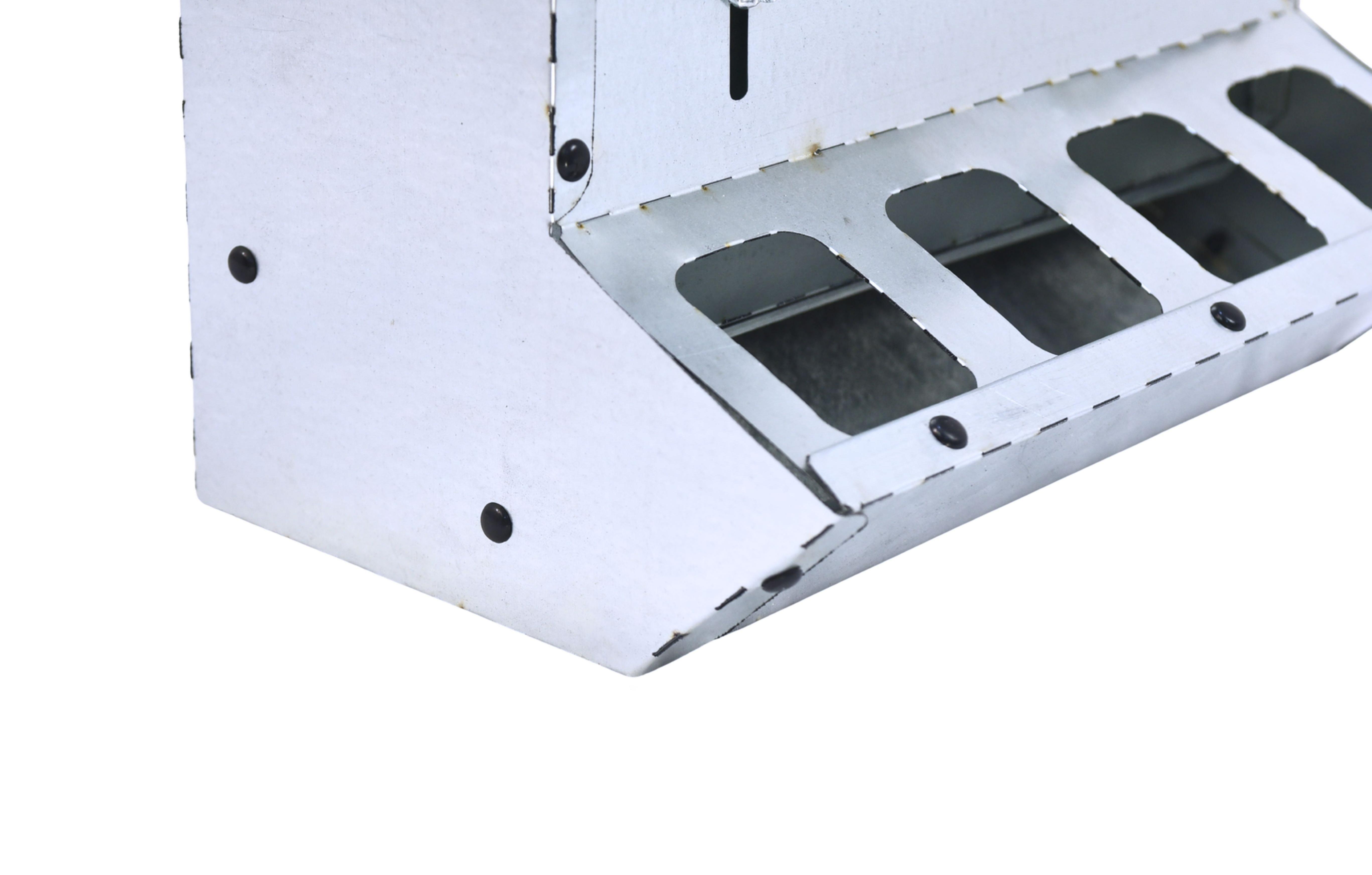 Кормушка бункерная односторонняя "Нетпотерь 25-1" фронт кормления на 10 голов. Фото 17 Кормушка бункерная односторонняя "Нетпотерь 25-1" фронт кормления на 10 голов. Фото 17