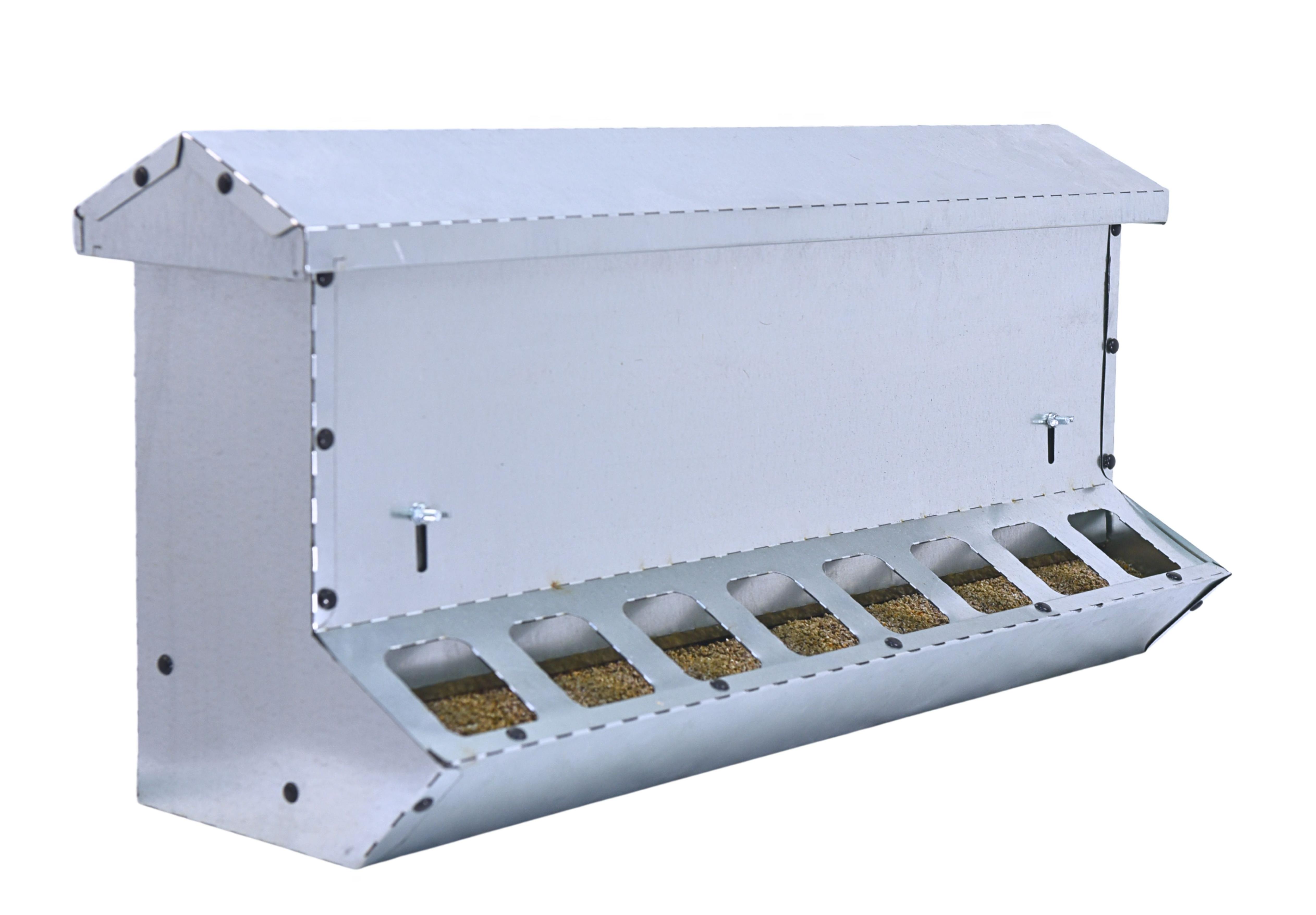 Кормушка бункерная односторонняя "Нетпотерь 20-1" фронт кормления на 8 голов. Фото 11 Кормушка бункерная односторонняя "Нетпотерь 20-1" фронт кормления на 8 голов. Фото 11