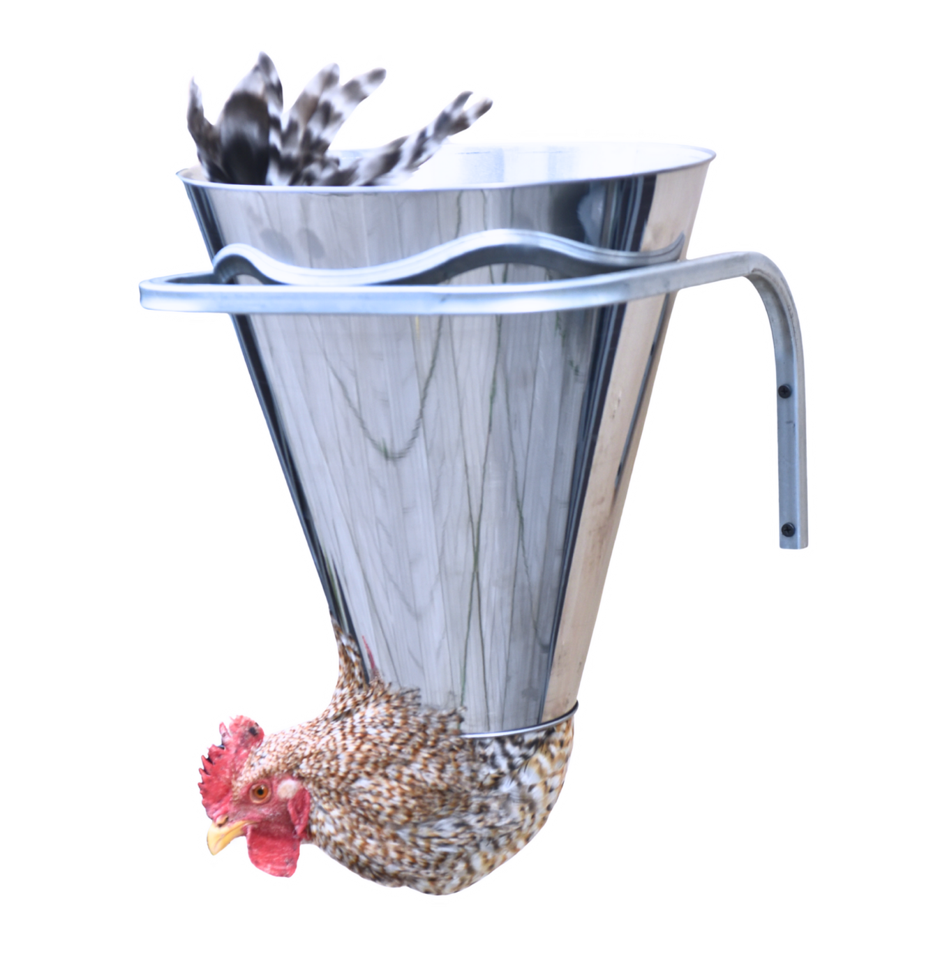 Конус для убоя "L" - усиленный с кронштейном крепления (D-125/310; Н-330). Фото 9 Конус для убоя "L" - усиленный с кронштейном крепления (D-125/310; Н-330). Фото 9