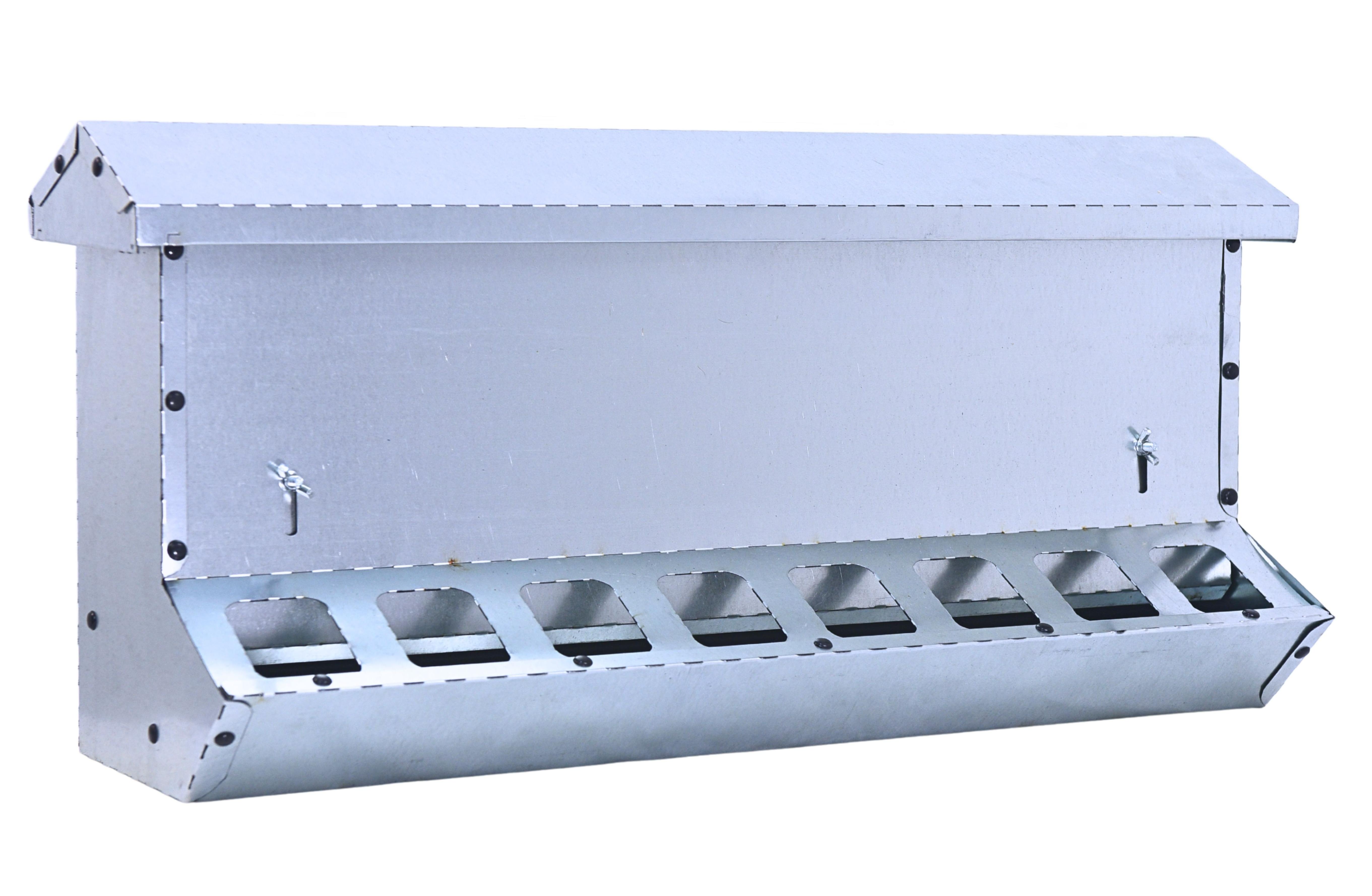 Кормушка бункерная односторонняя "Нетпотерь 20-1" фронт кормления на 8 голов. Фото 10 Кормушка бункерная односторонняя "Нетпотерь 20-1" фронт кормления на 8 голов. Фото 10