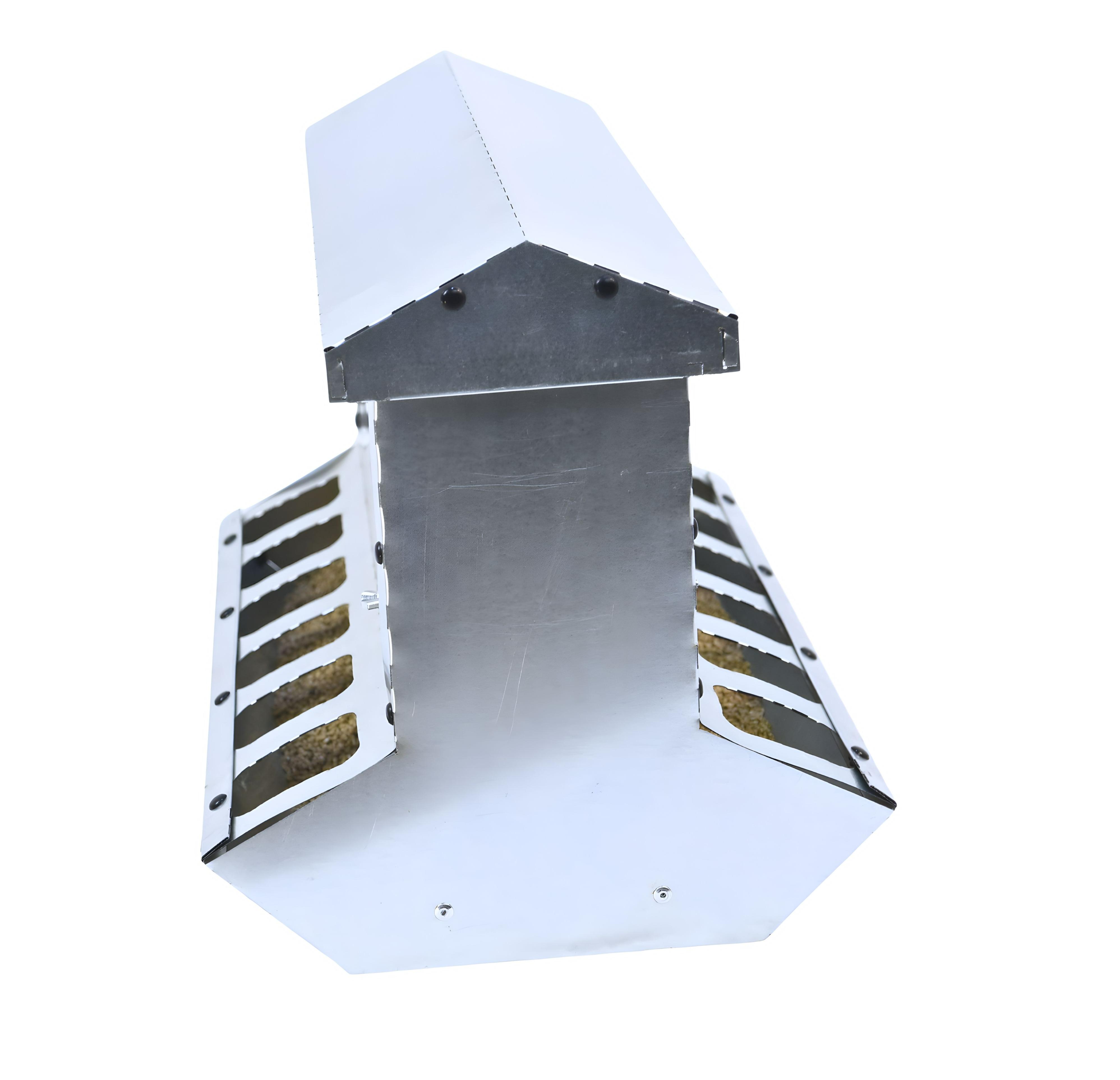 Кормушка бункерная двухсторонняя "Нетпотерь 15-2" фронт кормления на 12 голов. Фото 9