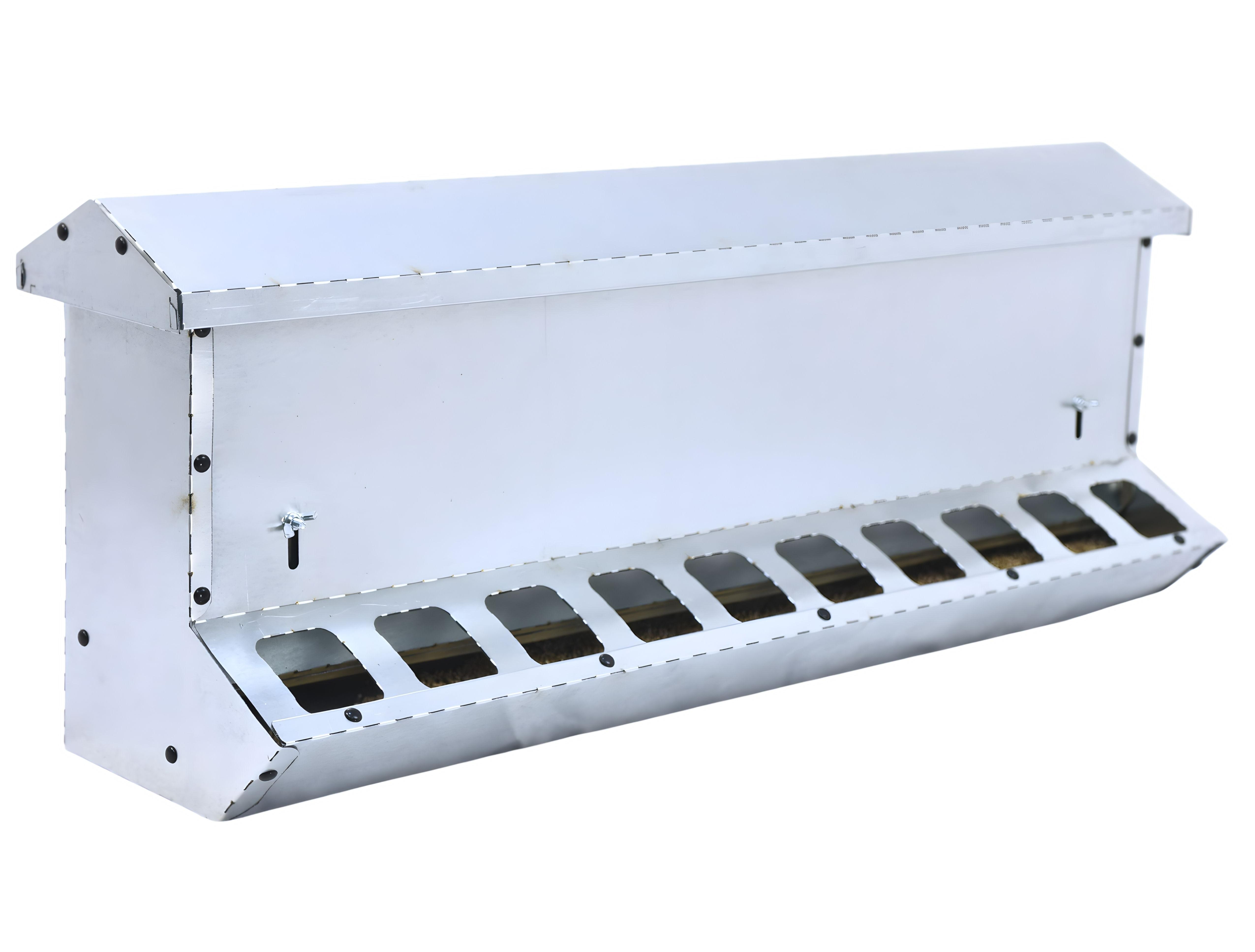 Кормушка бункерная односторонняя "Нетпотерь 25-1" фронт кормления на 10 голов. Фото 4 Кормушка бункерная односторонняя "Нетпотерь 25-1" фронт кормления на 10 голов. Фото 4