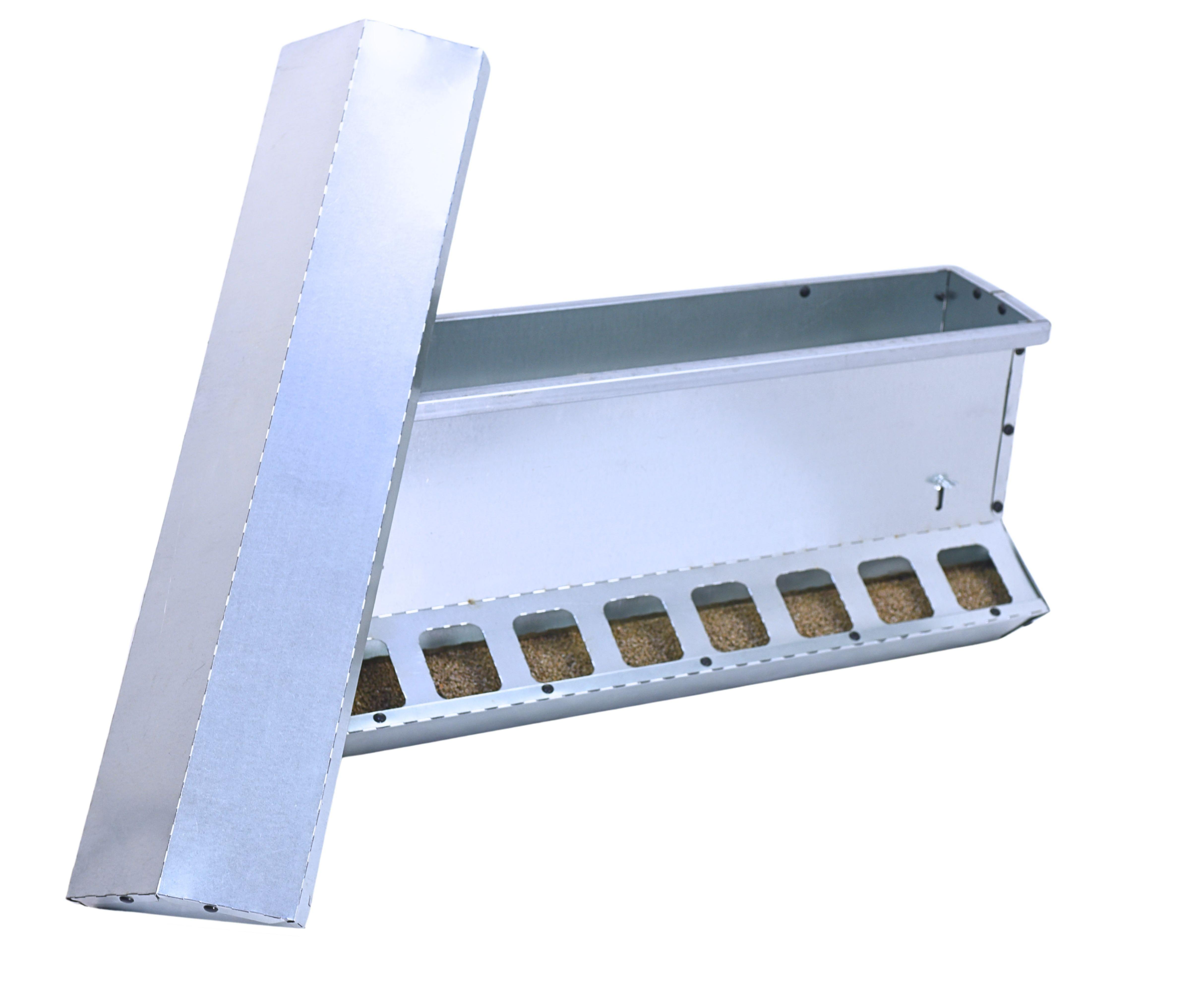 Кормушка бункерная односторонняя "Нетпотерь 20-1" фронт кормления на 8 голов. Фото 12 Кормушка бункерная односторонняя "Нетпотерь 20-1" фронт кормления на 8 голов. Фото 12