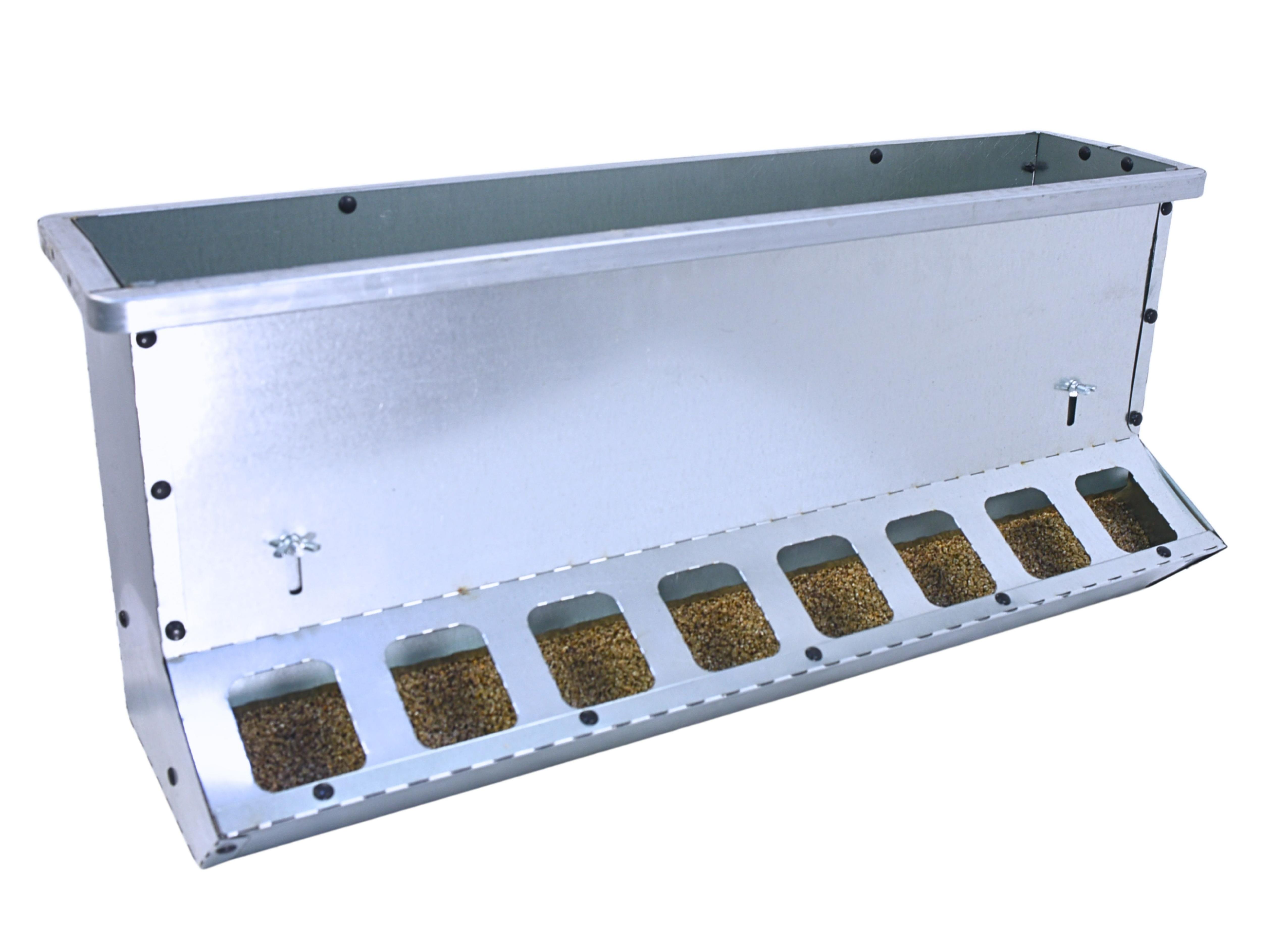 Кормушка бункерная односторонняя "Нетпотерь 20-1" фронт кормления на 8 голов. Фото 13 Кормушка бункерная односторонняя "Нетпотерь 20-1" фронт кормления на 8 голов. Фото 13