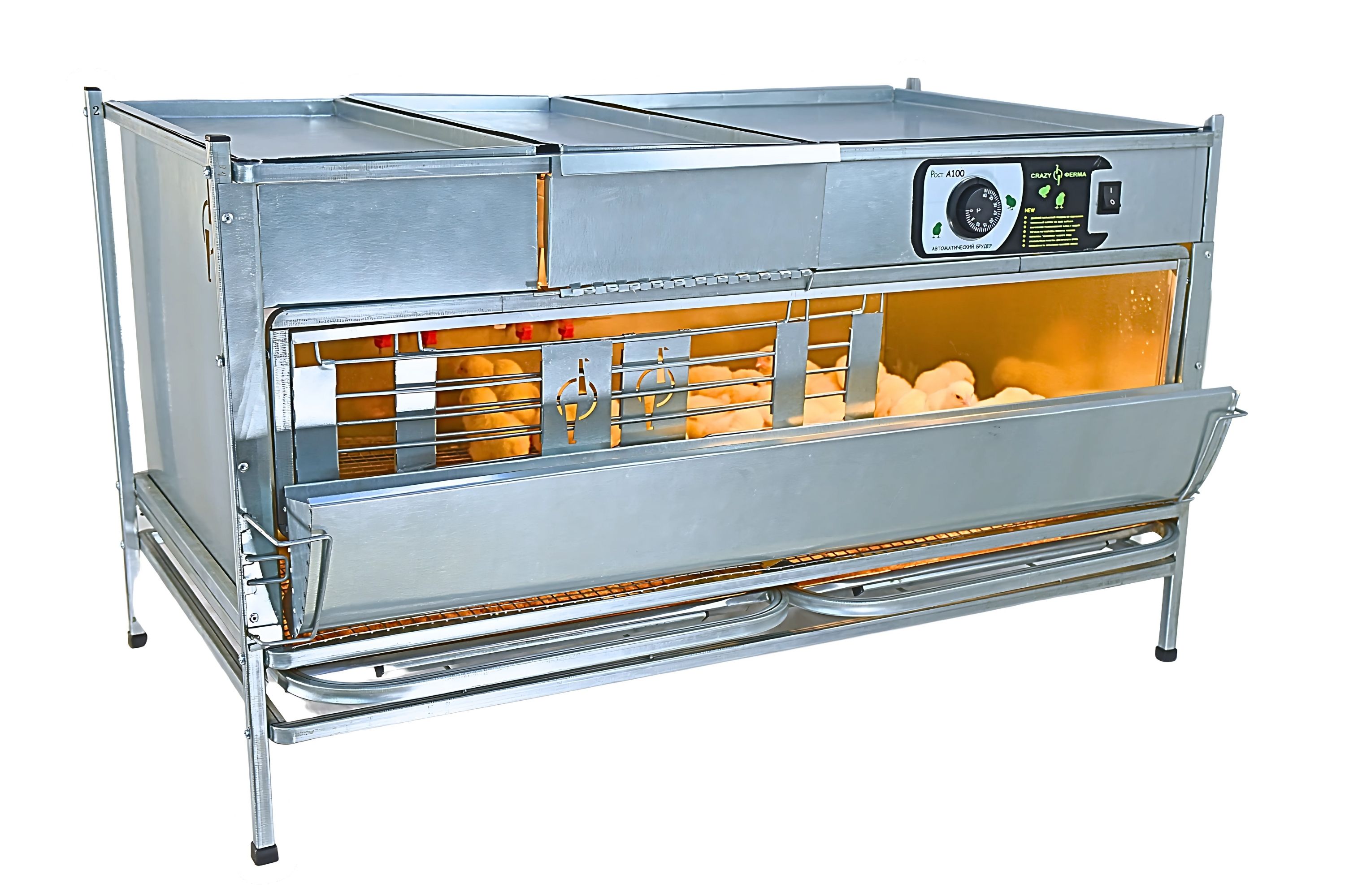 Брудер для цыплят автоматический "Рост А100.3". Фото 6