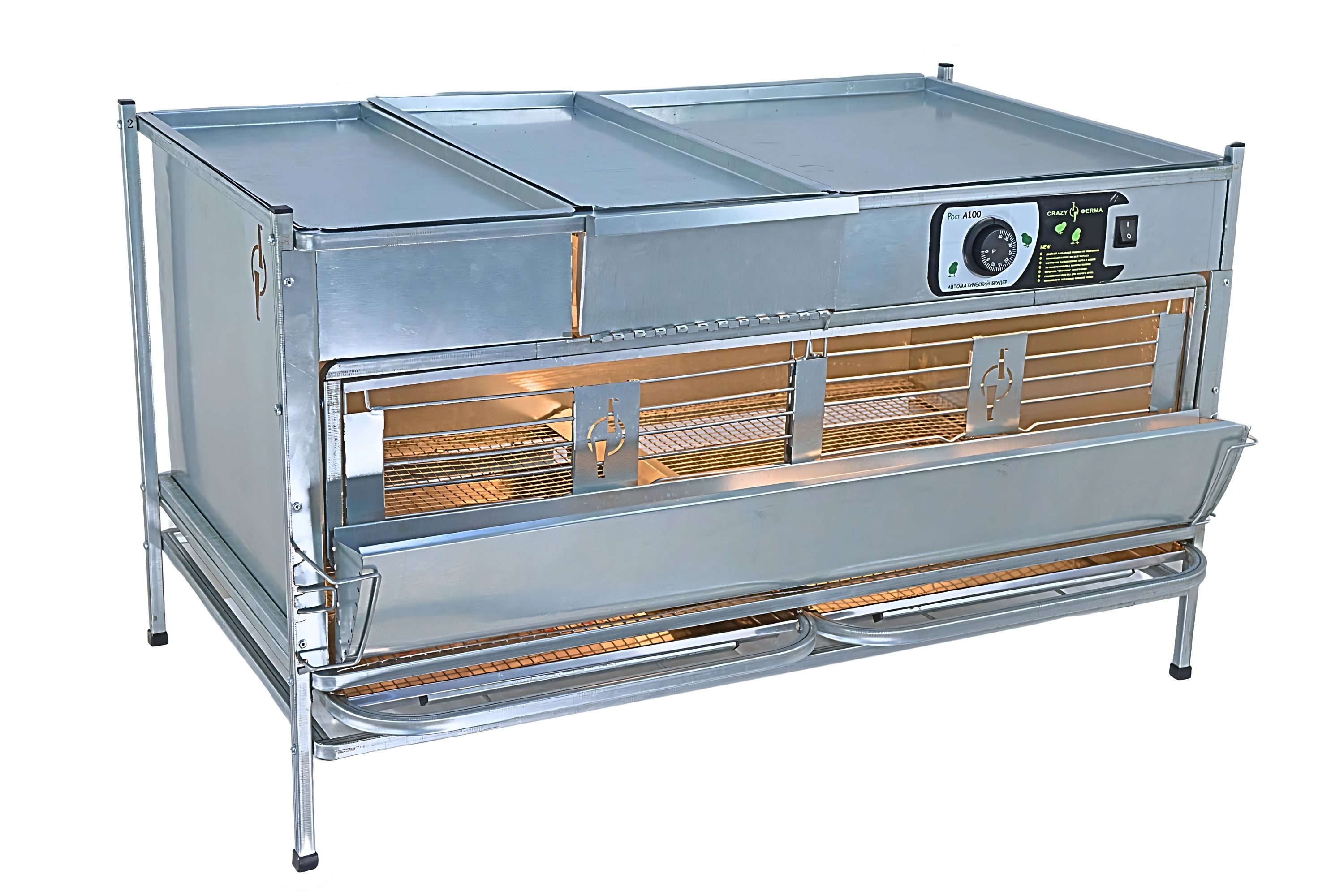 Брудер для цыплят автоматический "Рост А100.4". Фото 8