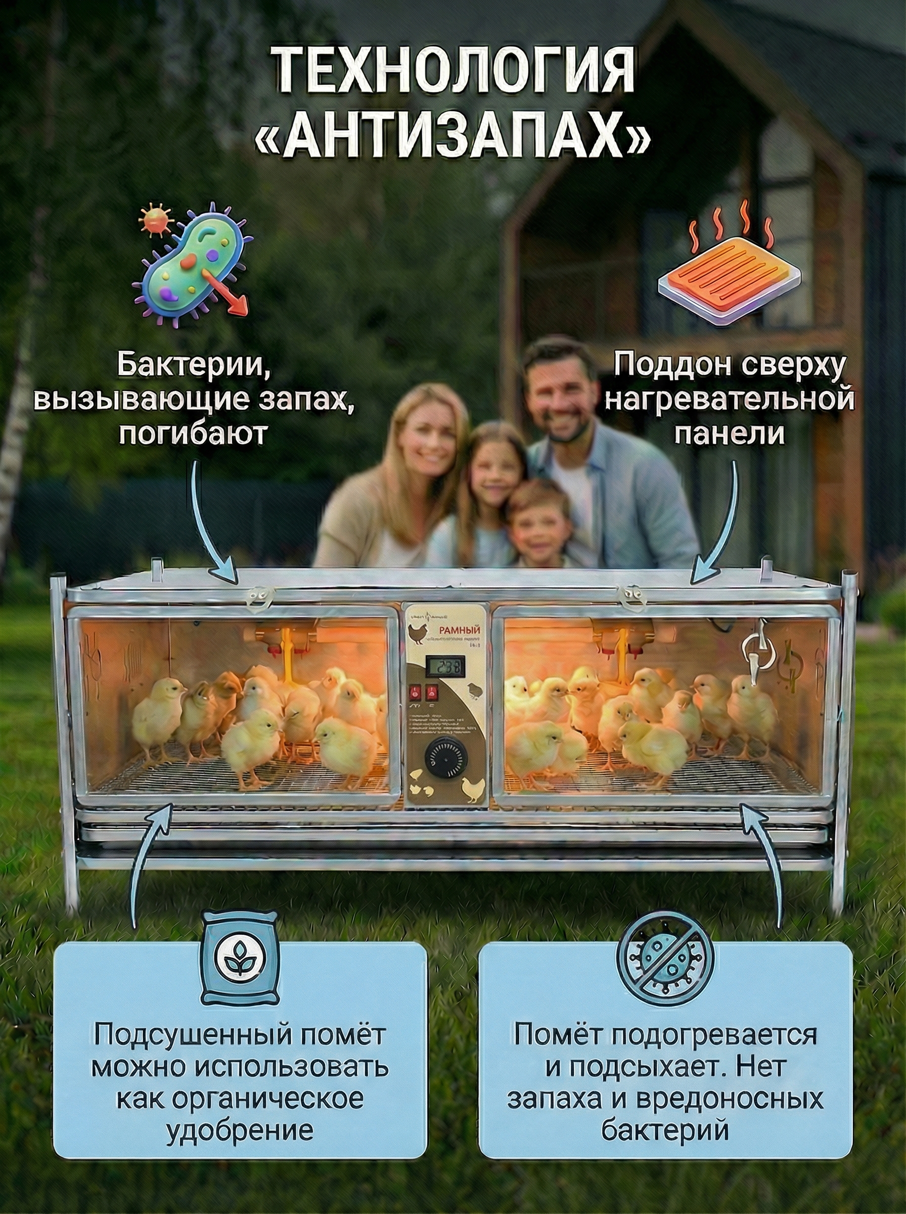 Рамный автоматический брудер 0713 Престиж. Фото 9