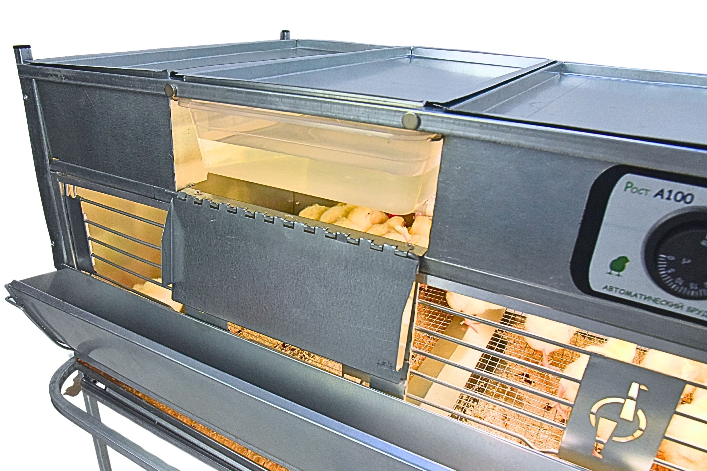 Брудер для цыплят автоматический "Рост А100.3". Фото 25