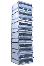 Рамная клетка для перепелов на 180 голов